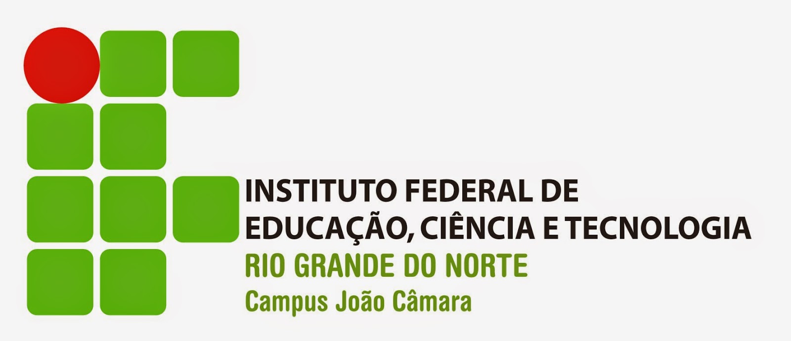 Logo e nome do IFRN campus joão câmara