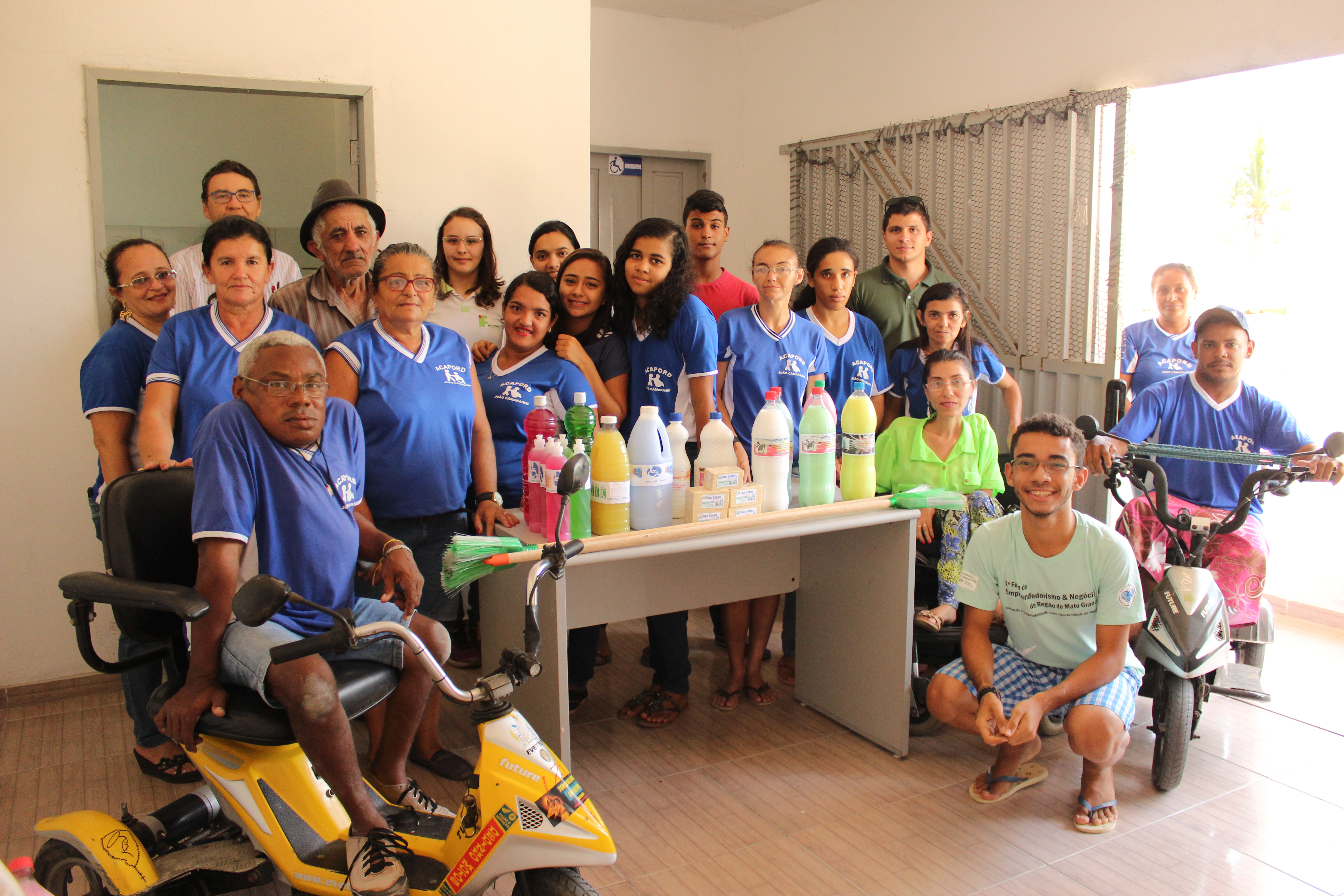 Foto da equipe da ACAPORD